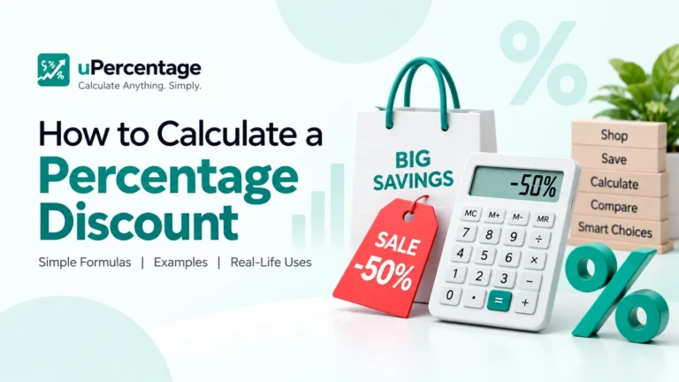 How to Calculate a Percentage Discount